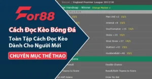 Cách đọc kèo bóng đá For88 dành cho người mới