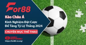 Kinh nghiệm đặt cược kèo Châu Á trong năm 2024